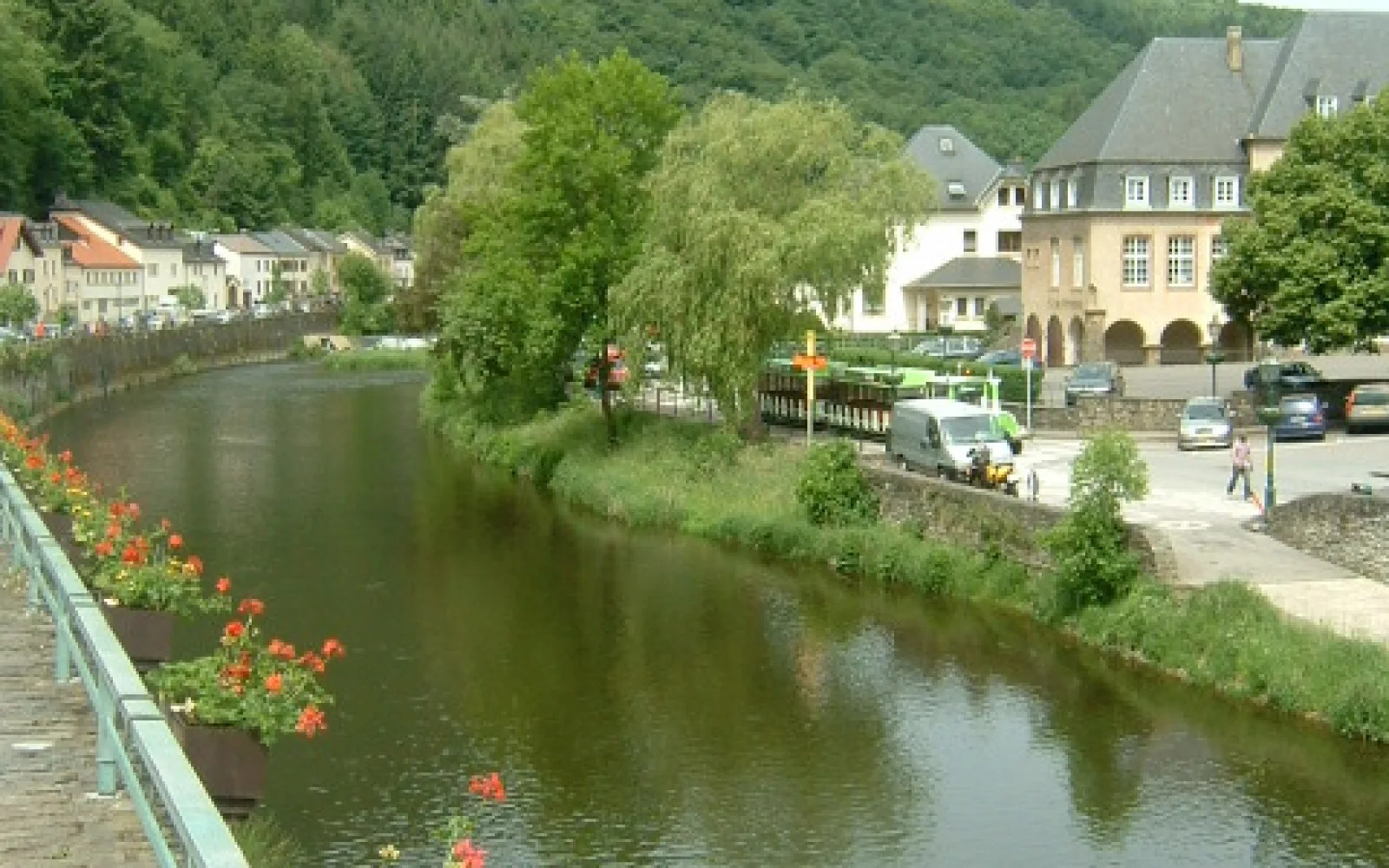 Chairlift view in Vianden
