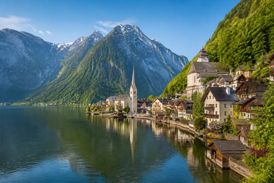 Rail travel through Austria