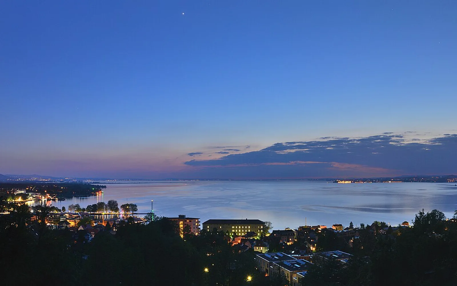Bregenz beside Lake Constance