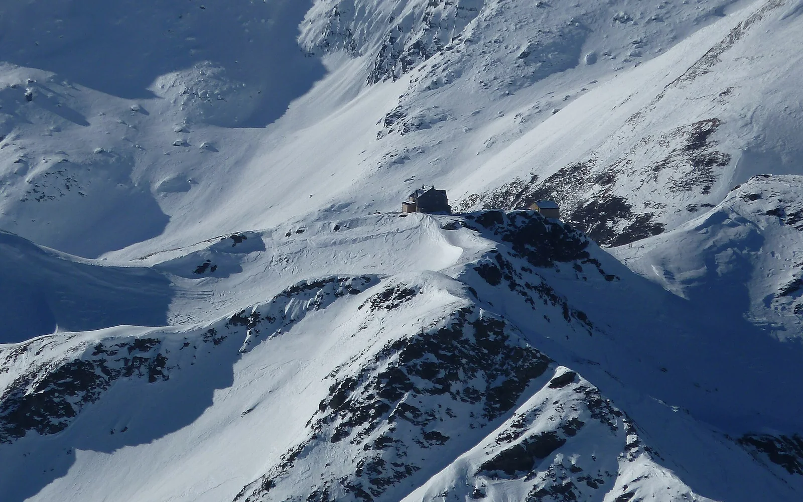 High Alpine landscape at Sportgastein