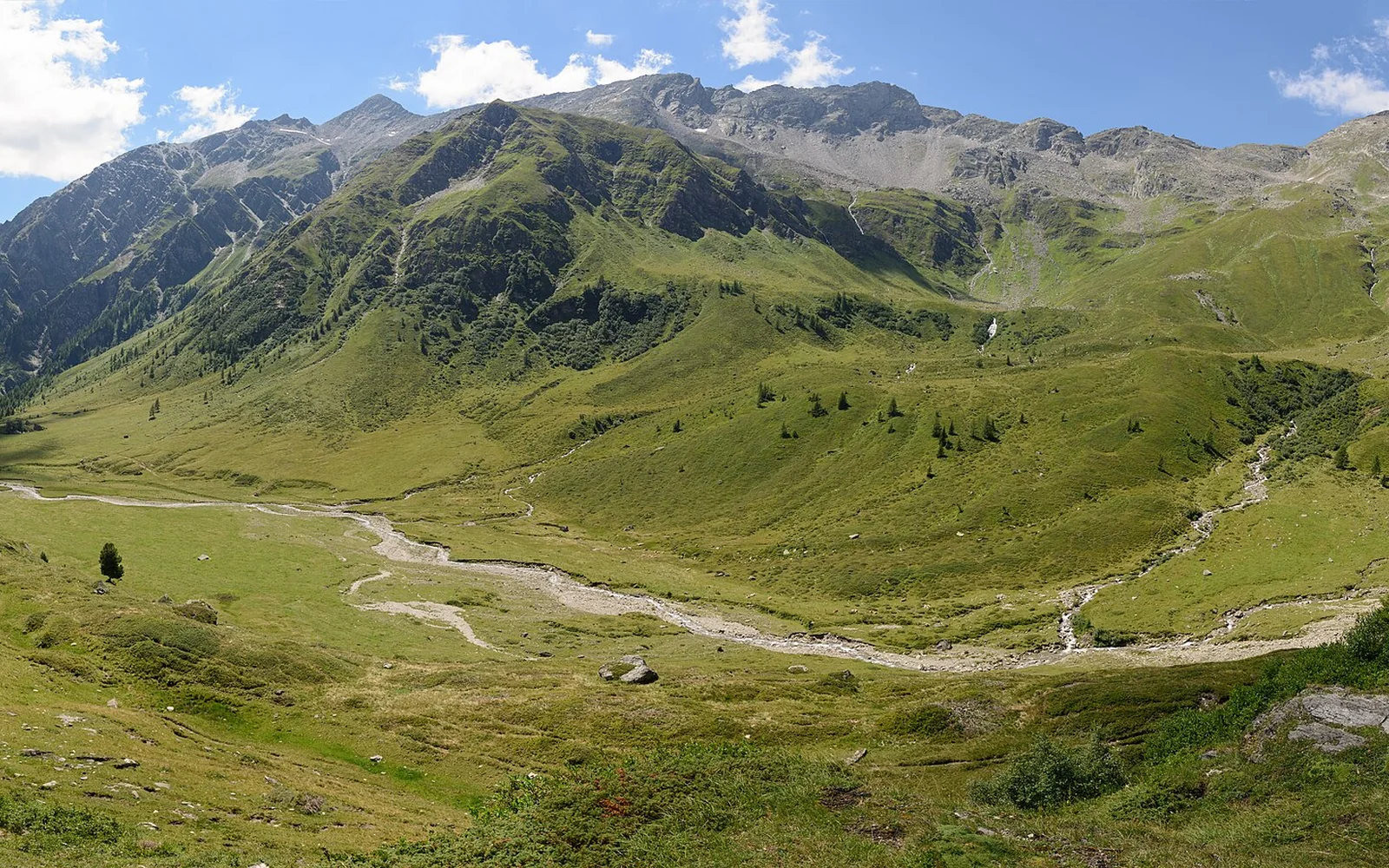 High Alpine landscape in Hohe Tauern National Park