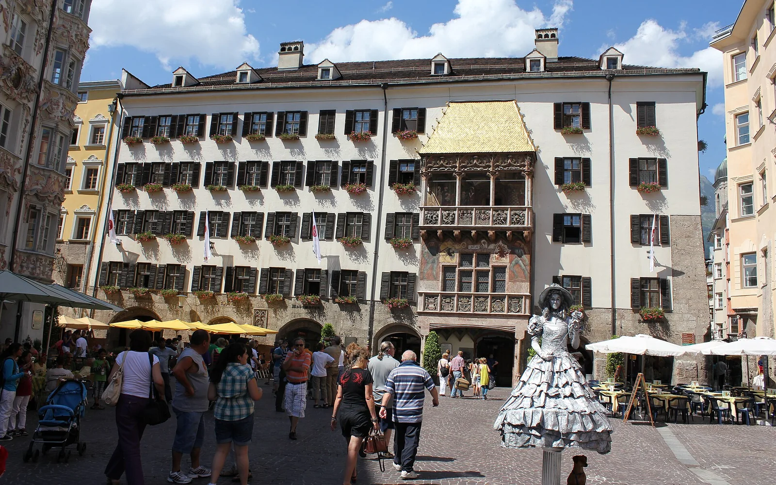 The Golden Roof in Innsbruck's old town
