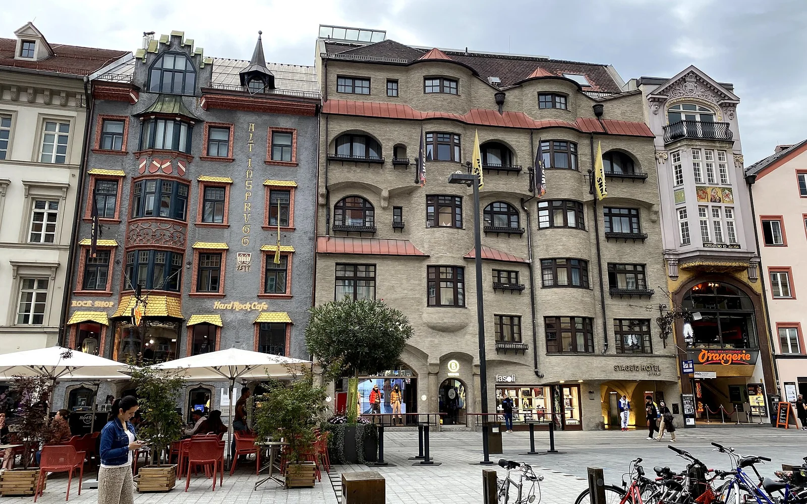 Maria-Theresien-Strasse in central Innsbruck