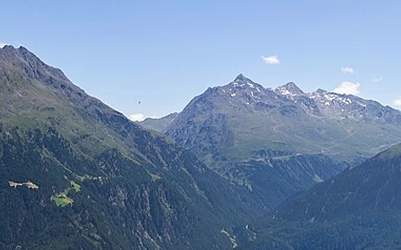 Mountain landscape around Sölden in the Ötztal