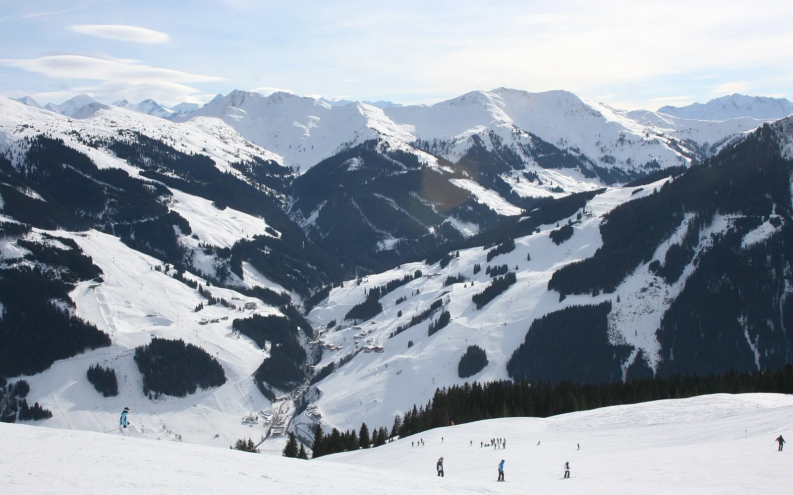 Saalbach Hinterglemm in the Salzburg Alps