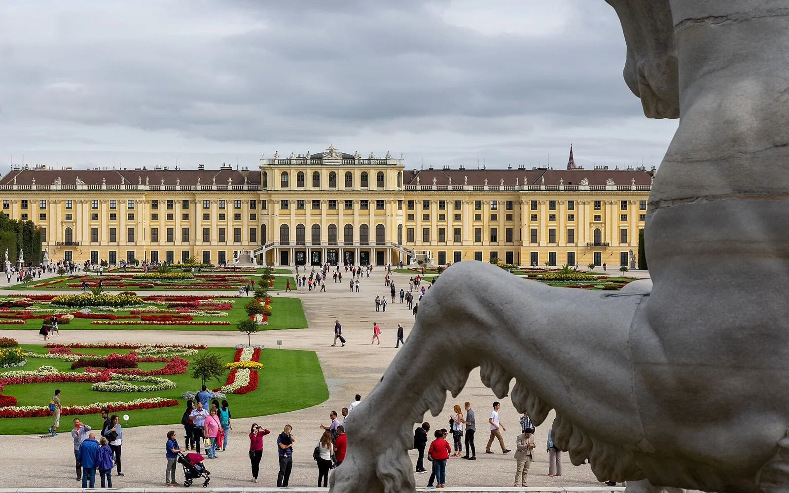 Schönbrunn Palace and its formal gardens