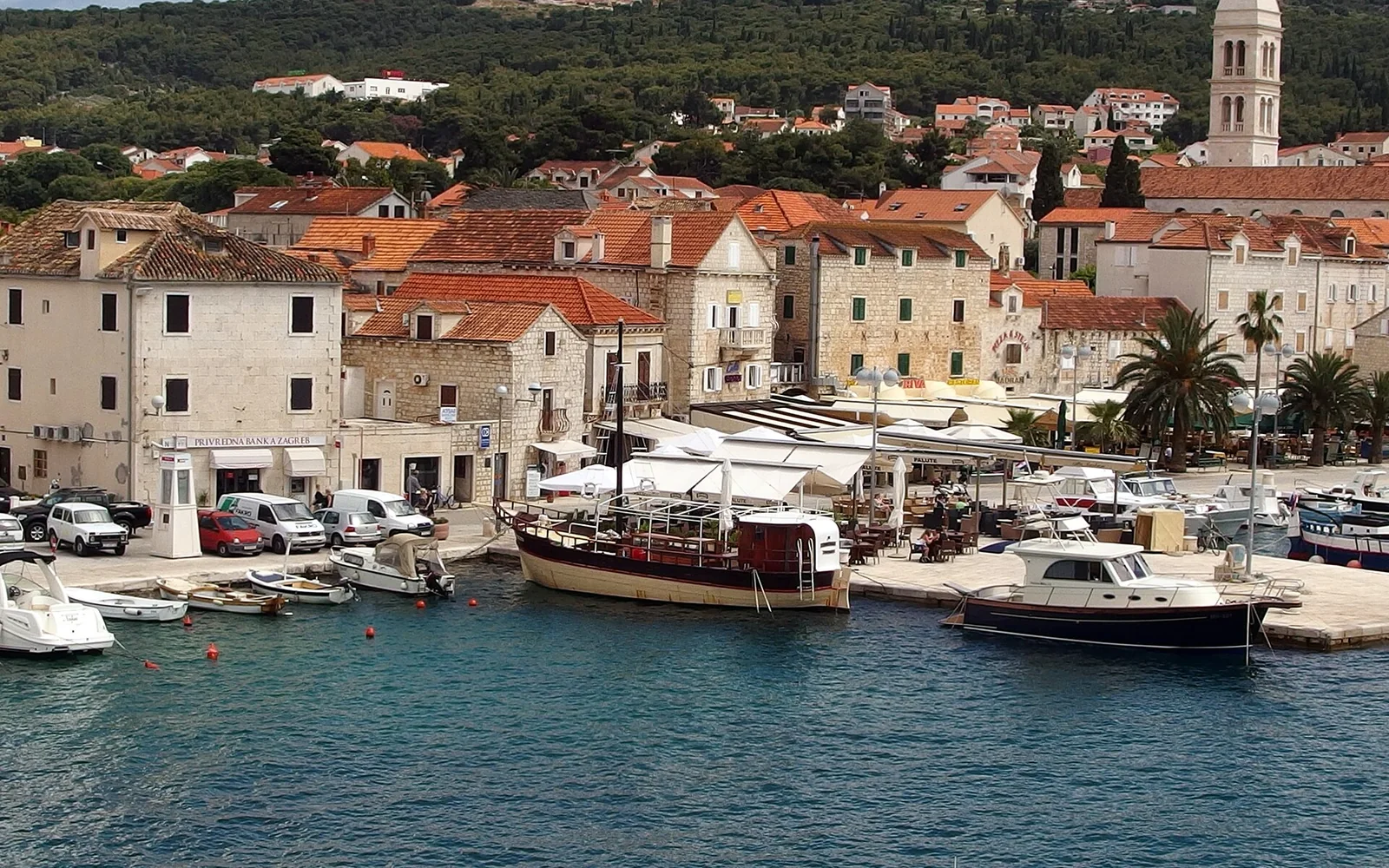 Supetar harbour on Brač Island
