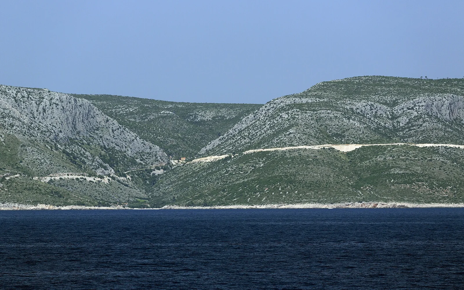 Dubovica cove on the south coast of Hvar Island