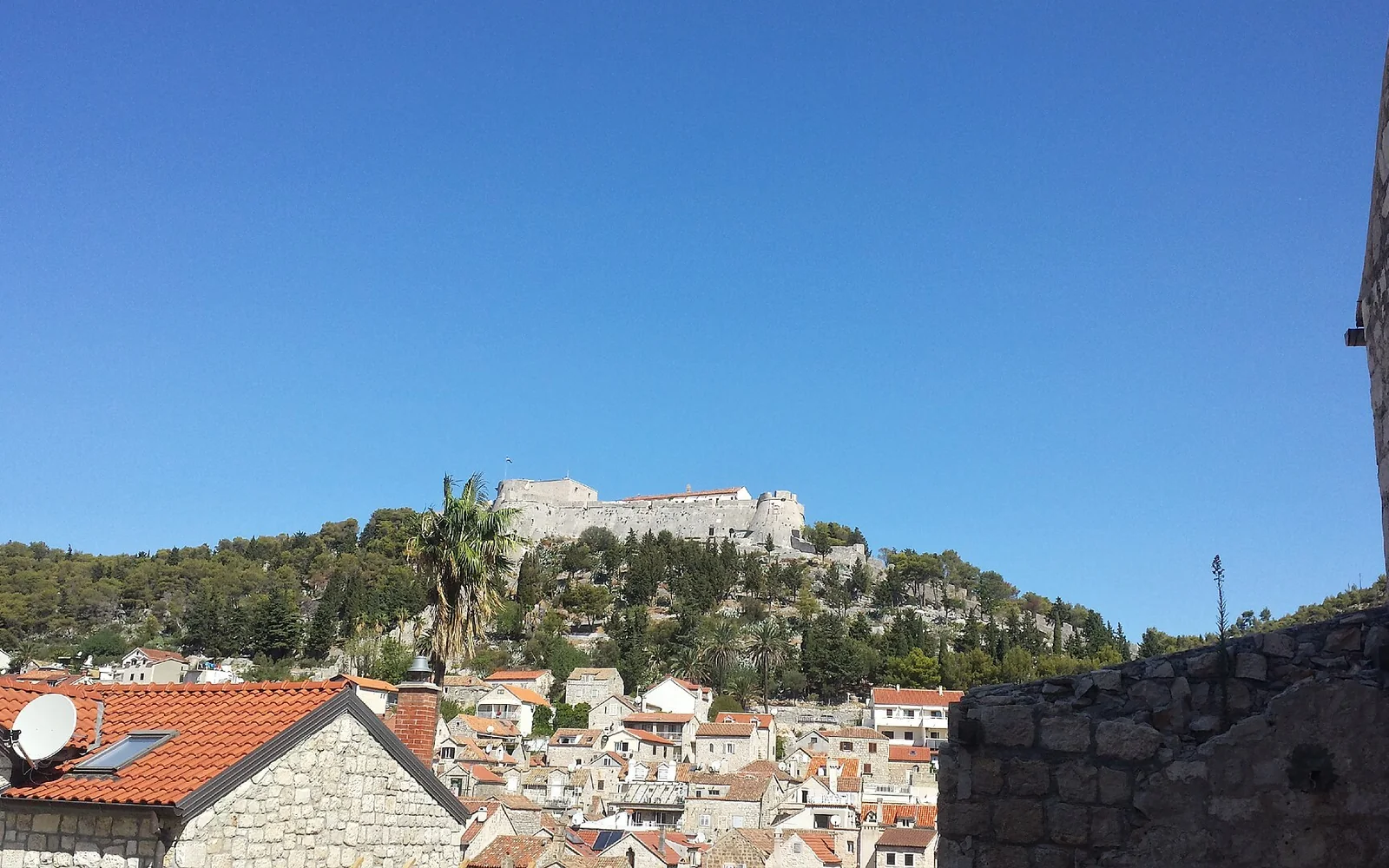 Fortica fortress above Hvar Town
