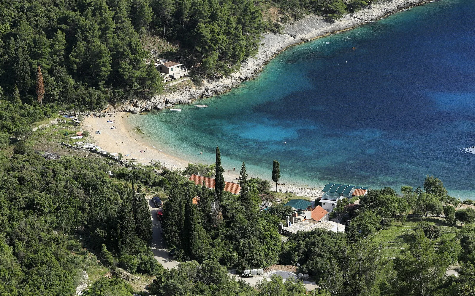 Pupnatska Luka cove on Korčula Island