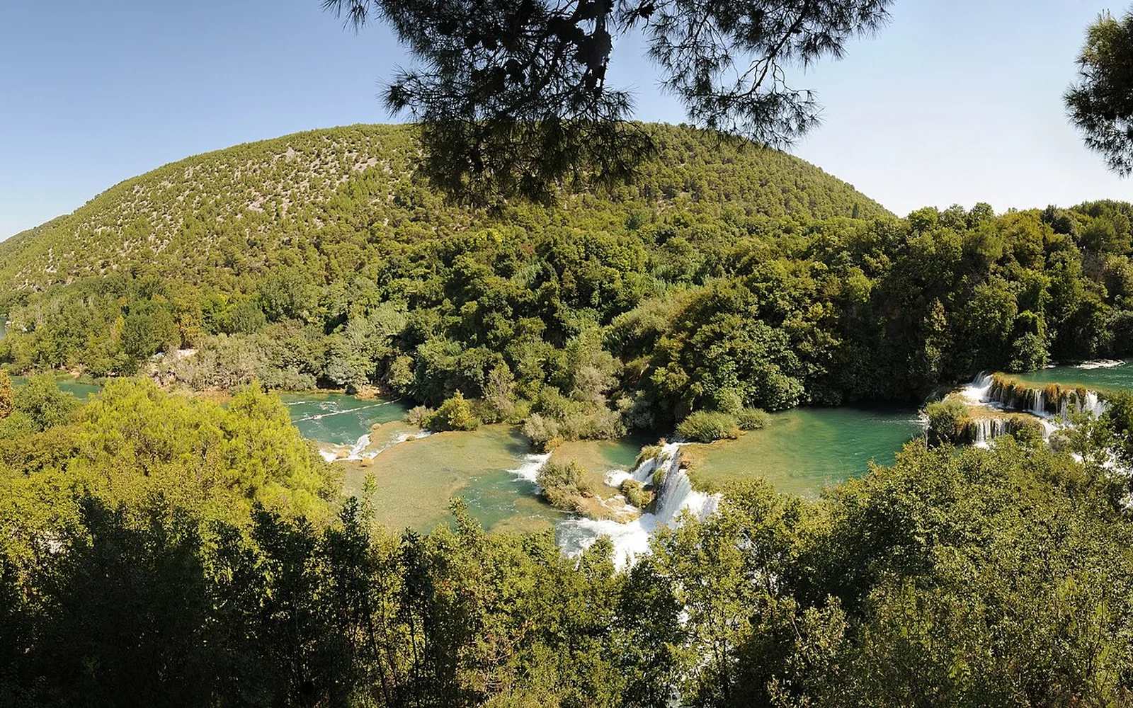 Skradinski buk waterfalls in Krka National Park