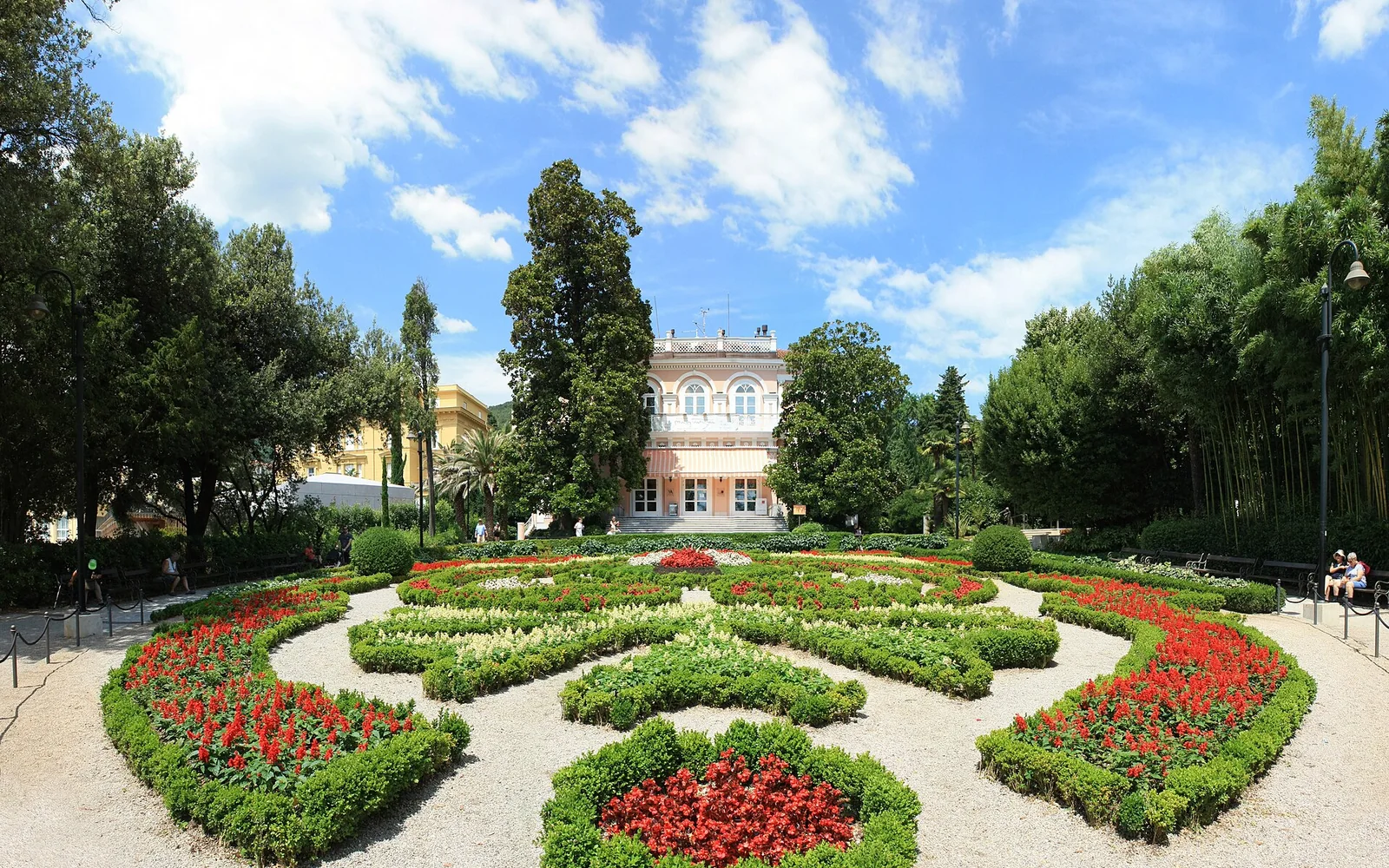 Villa Angiolina and its gardens in Opatija