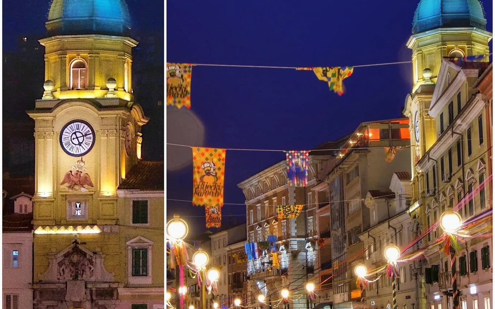 Pedestrian Korzo street in central Rijeka