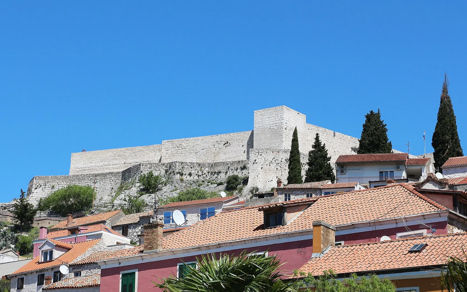 St Michael's Fortress above Šibenik