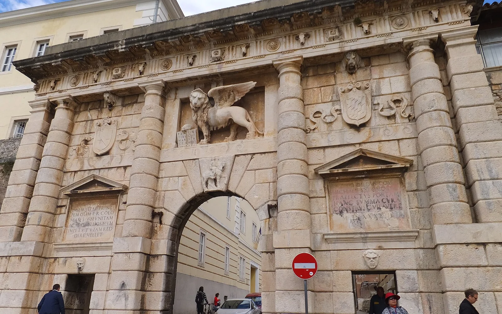 Renaissance Land Gate leading into Zadar Old Town