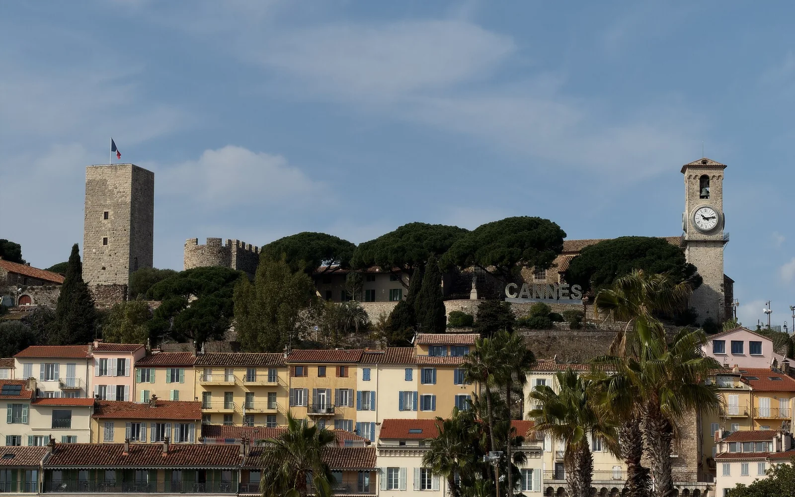 Le Suquet old town above Cannes