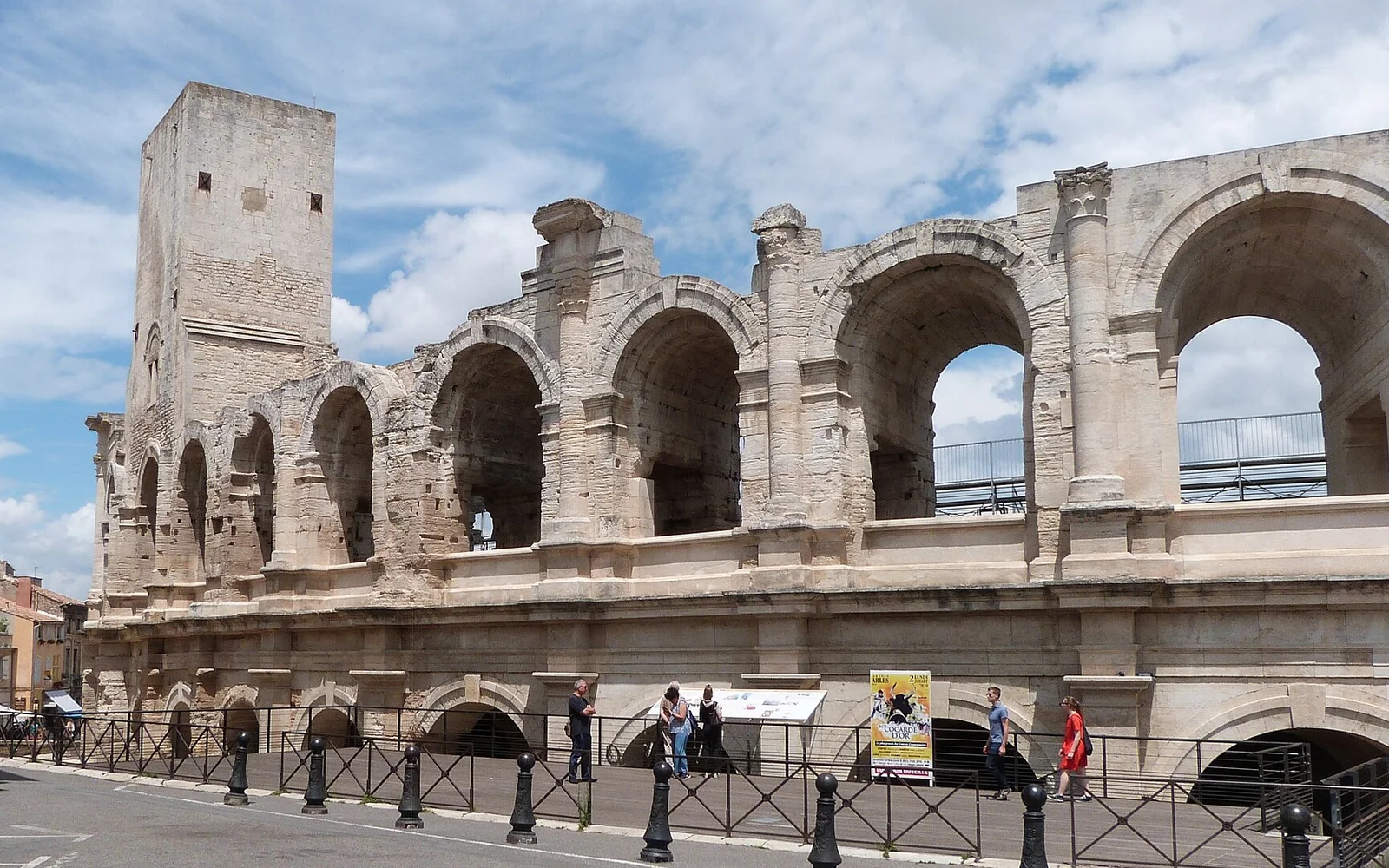 The Roman amphitheatre in Arles