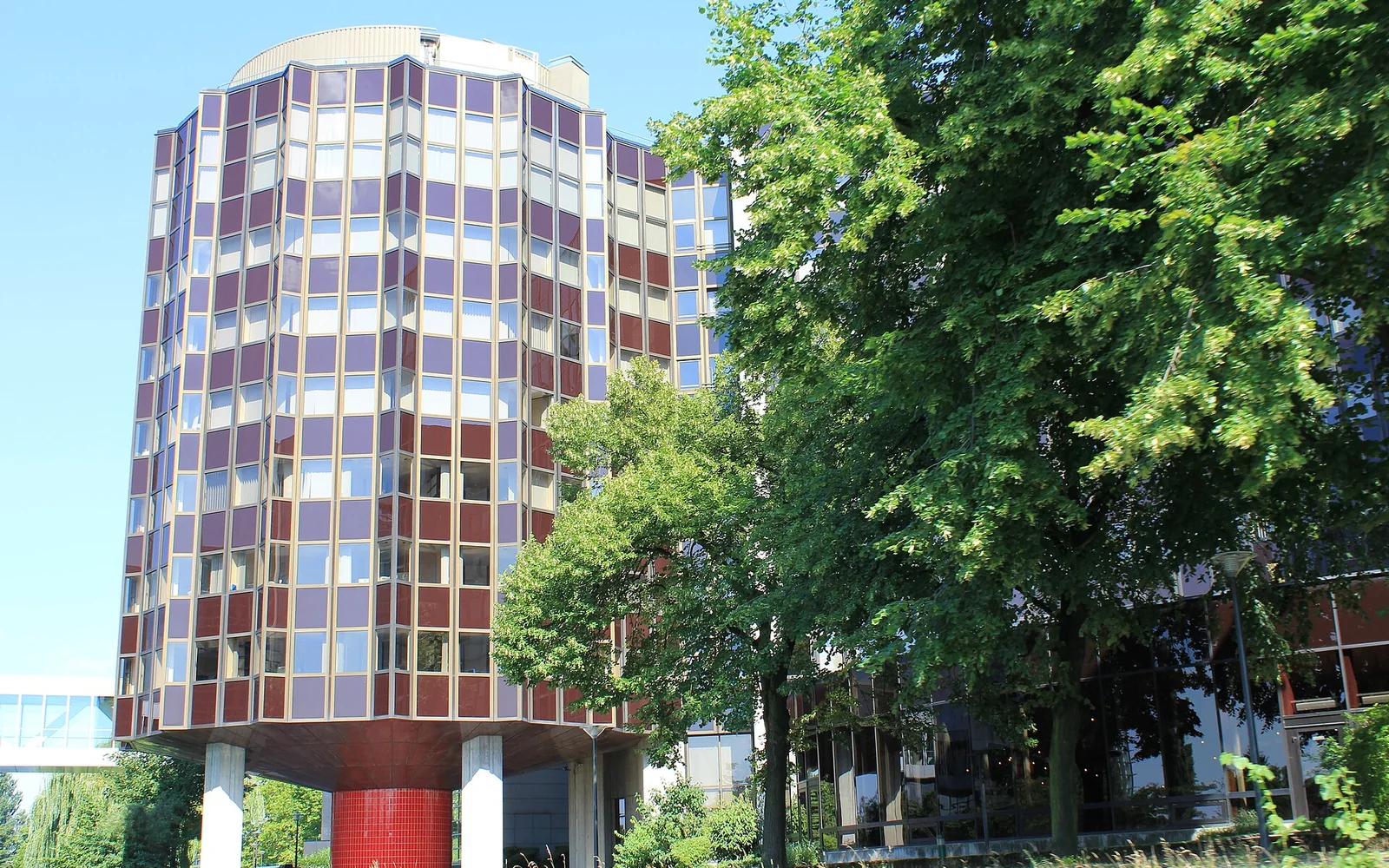 The European Parliament building in Strasbourg