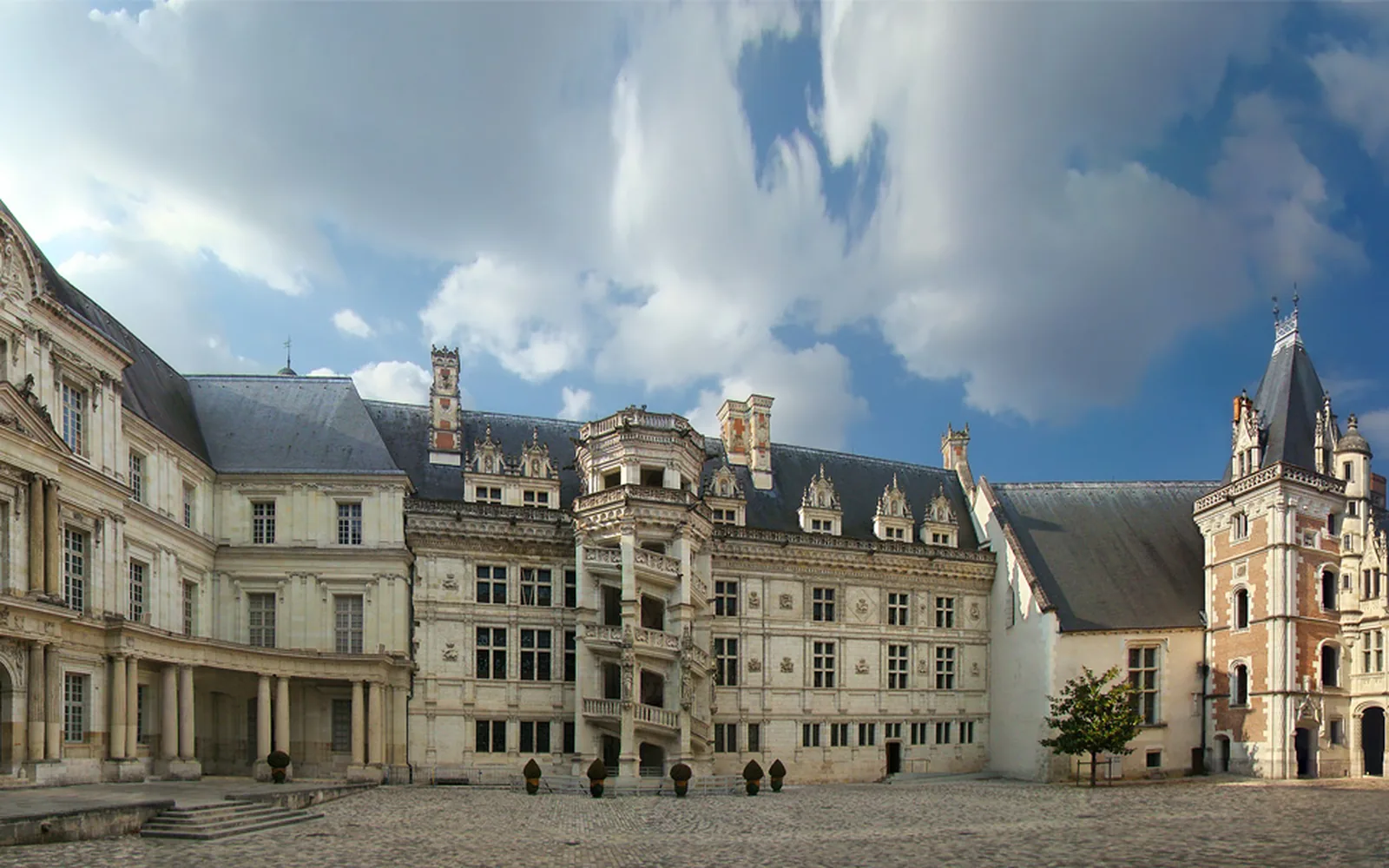 Blois and its château above the Loire