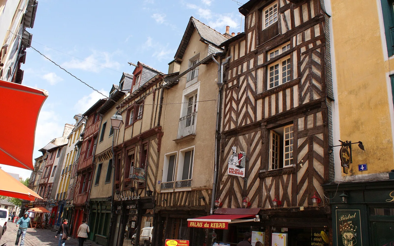 Rennes travel view