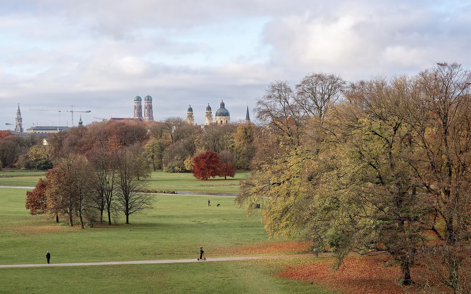 The Monopteros in Munich's English Garden
