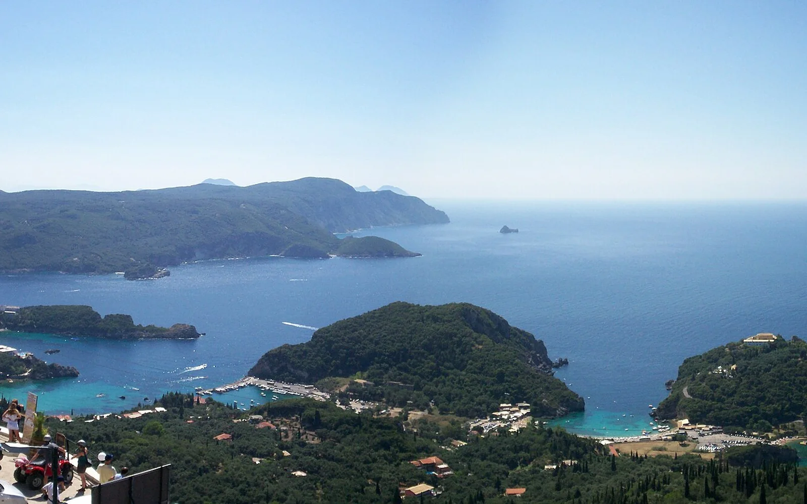 Paleokastritsa's coves on Corfu