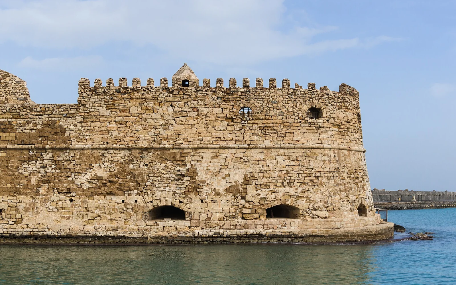 Koules fortress at Heraklion's Venetian harbour