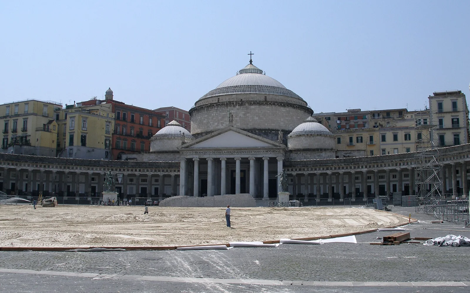 The Church of San Francesco di Paola on Piazza del Plebiscito