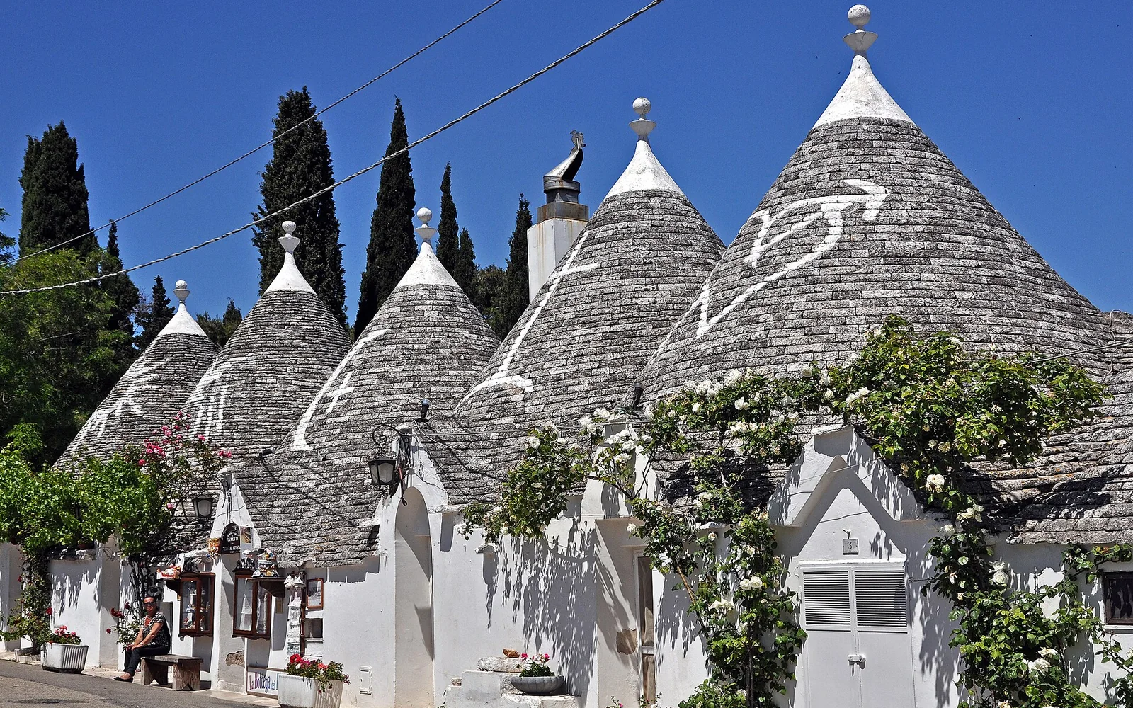 Trulli houses in Alberobello
