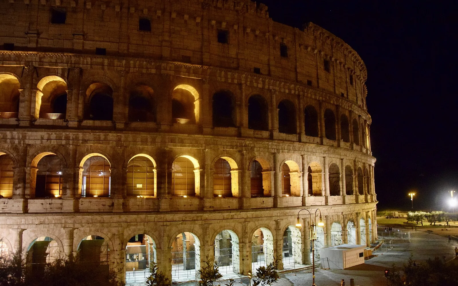The Colosseum in central Rome