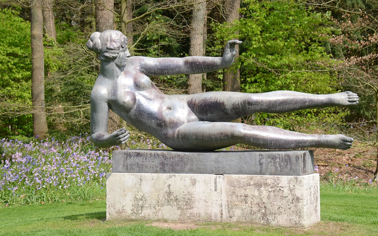 Art in the sculpture garden of the Kröller-Müller Museum