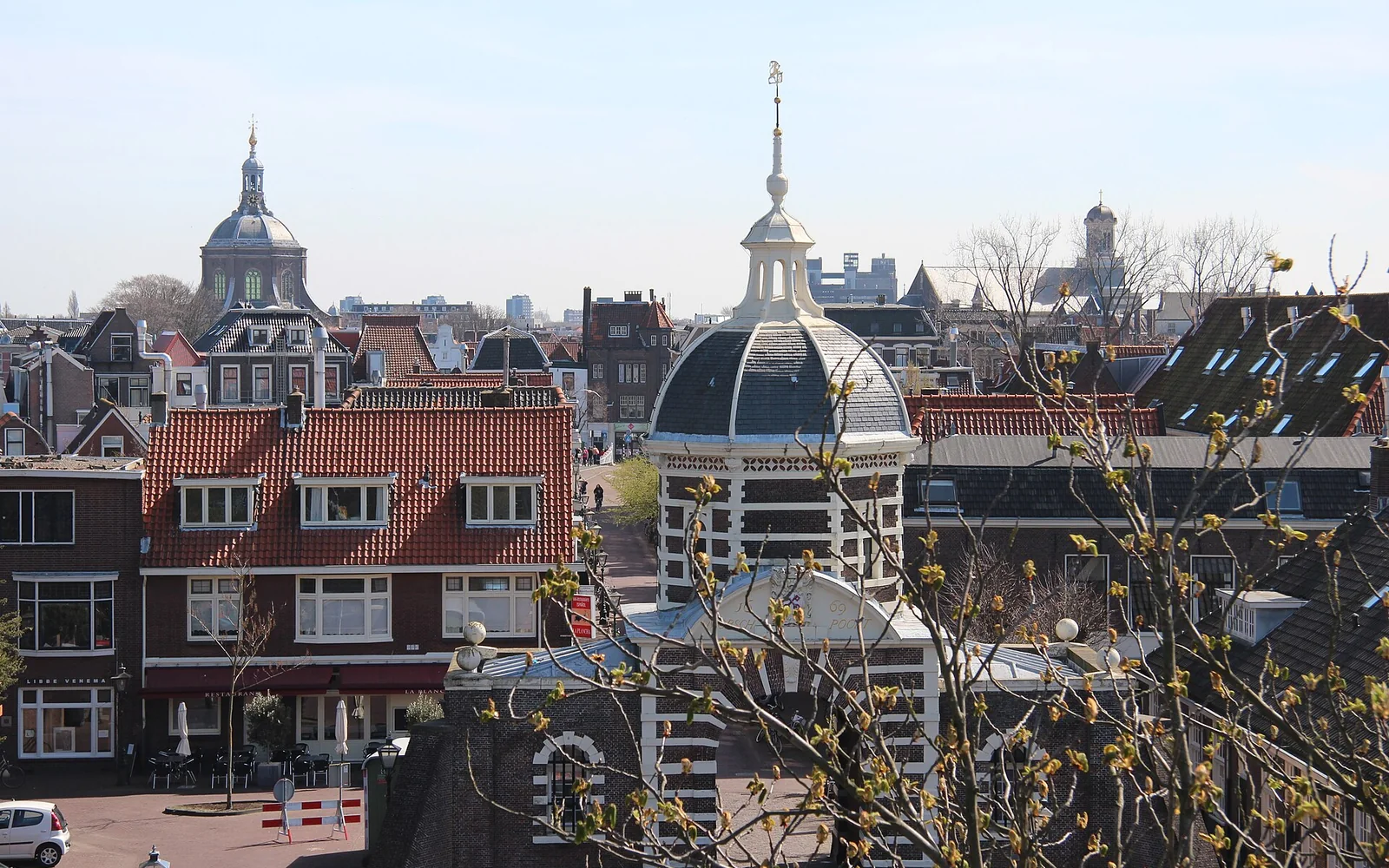 The Morspoort city gate in Leiden