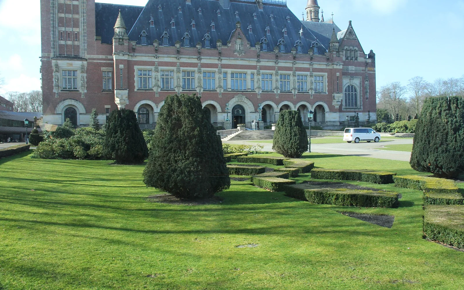 The Peace Palace in The Hague