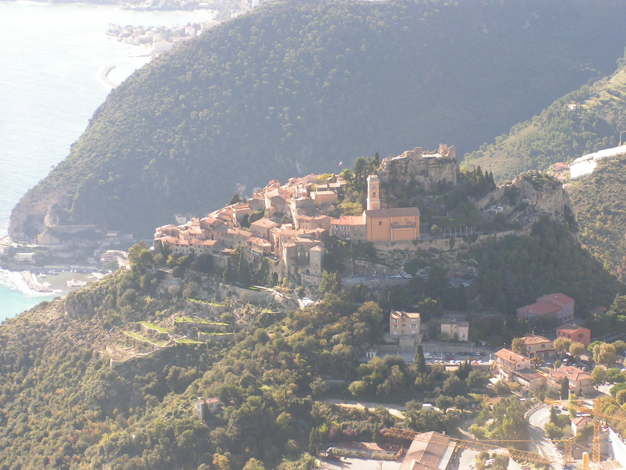Èze destination view