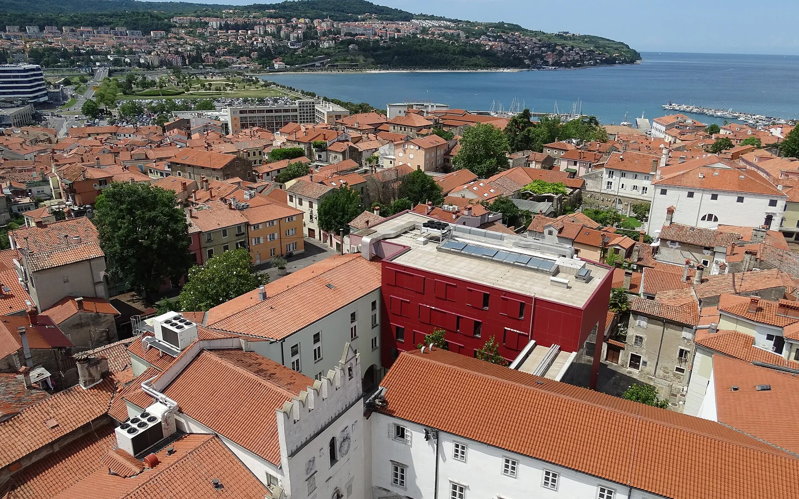 Stone streets in Koper's old town