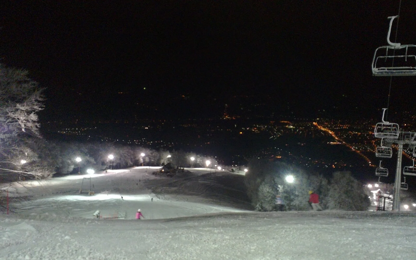 Forested hills of Pohorje above Maribor