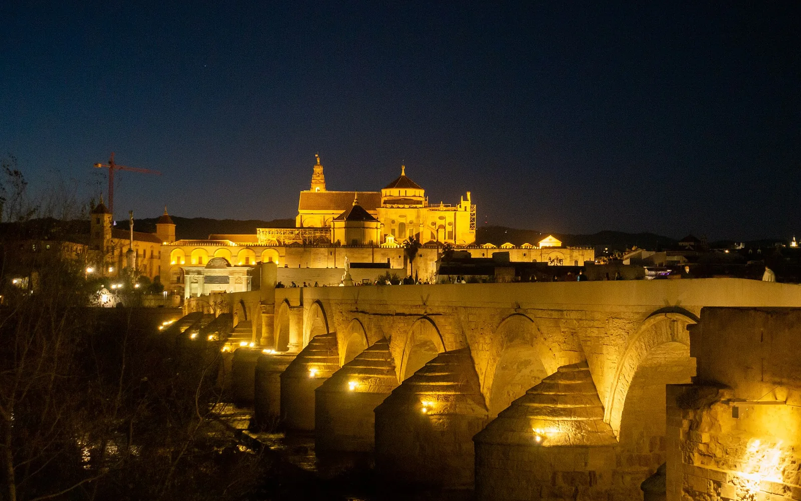 Roman Bridge crossing the Guadalquivir in Córdoba