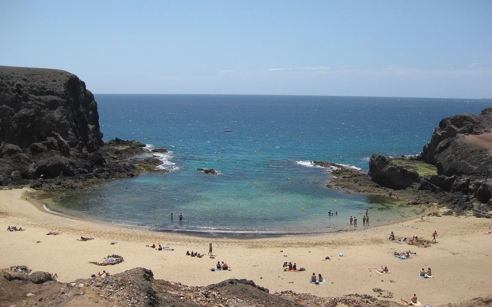 Golden cove at Playa de Papagayo