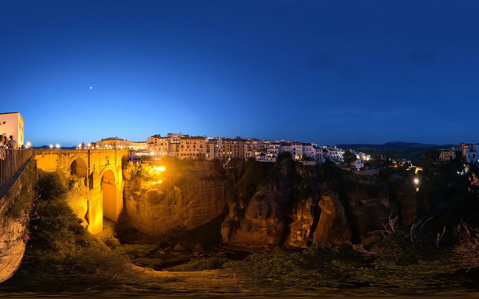 El Tajo gorge below Ronda