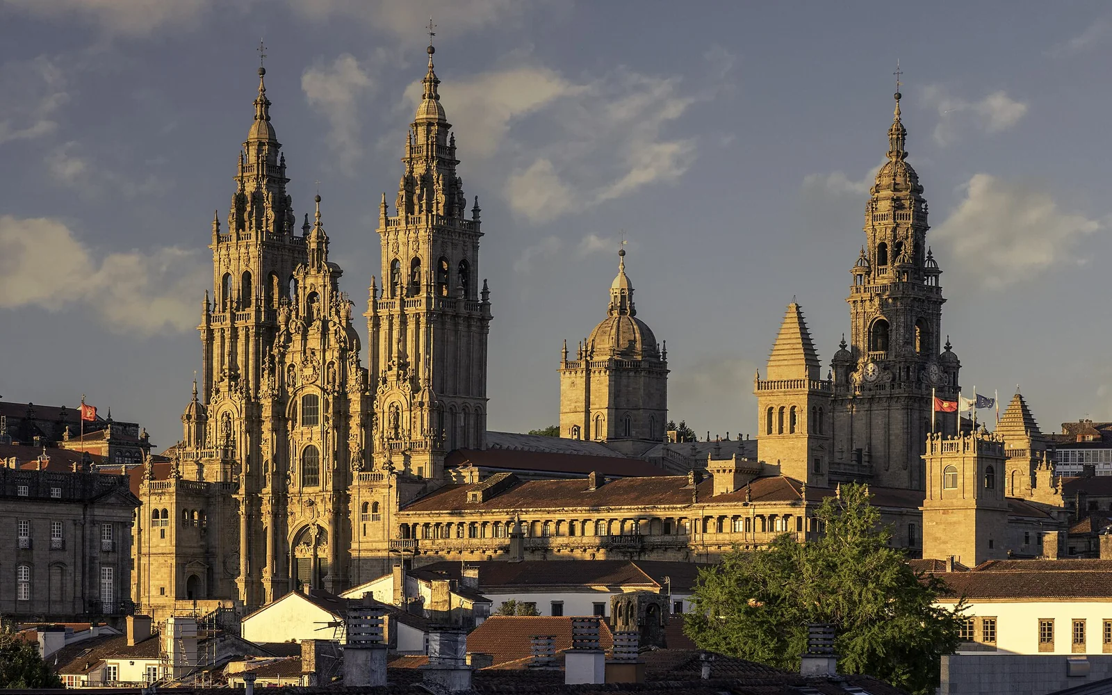 Cathedral of Santiago de Compostela from Praza do Obradoiro