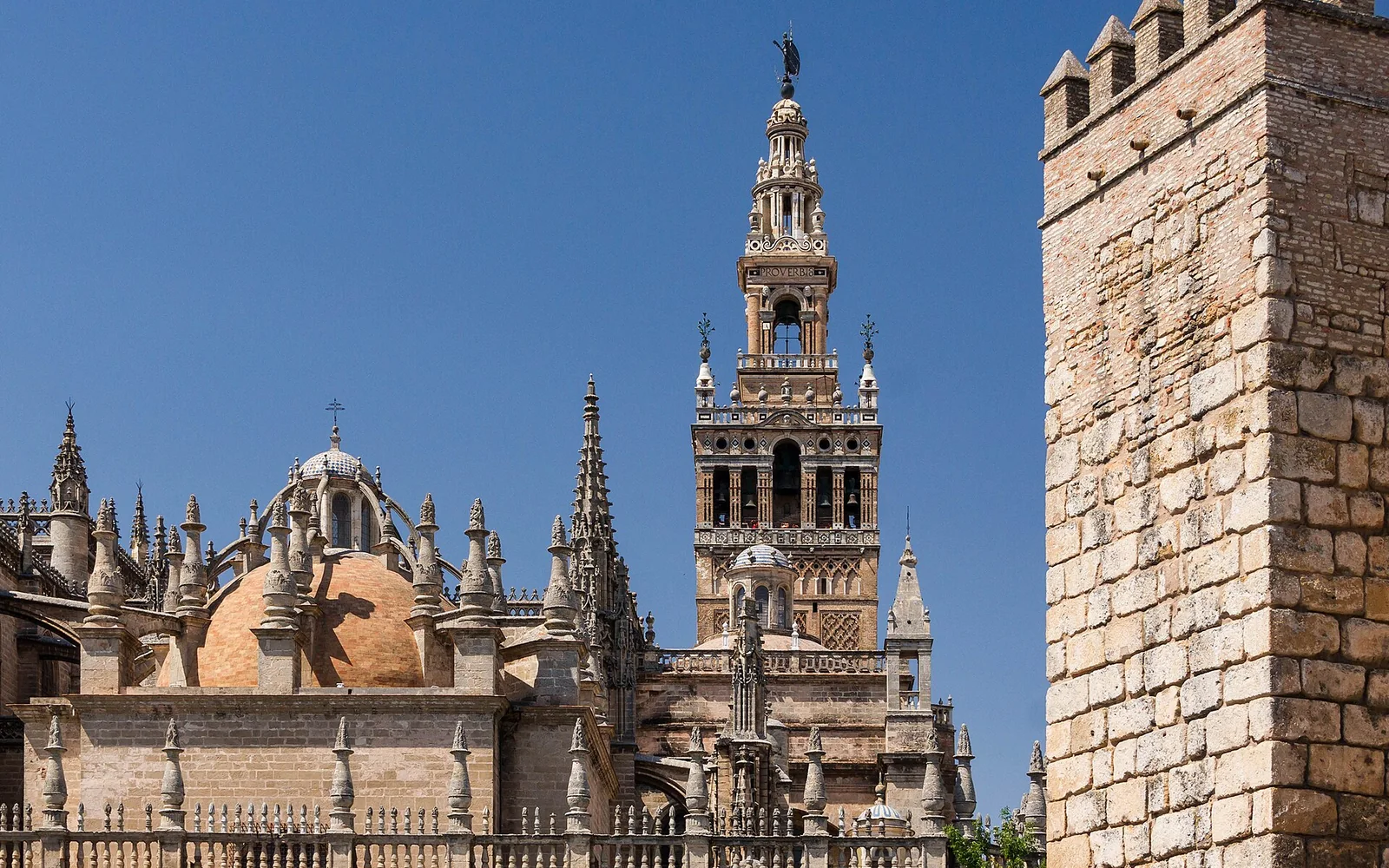 Seville Cathedral and the Giralda tower