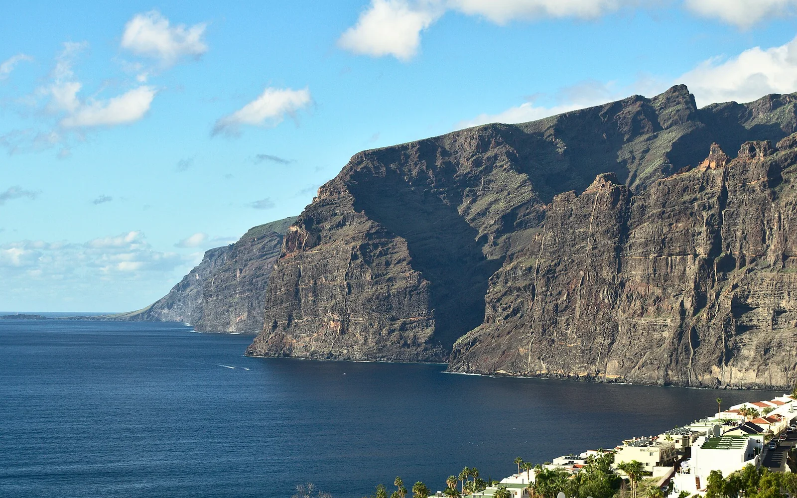 Los Gigantes cliffs on Tenerife's west coast