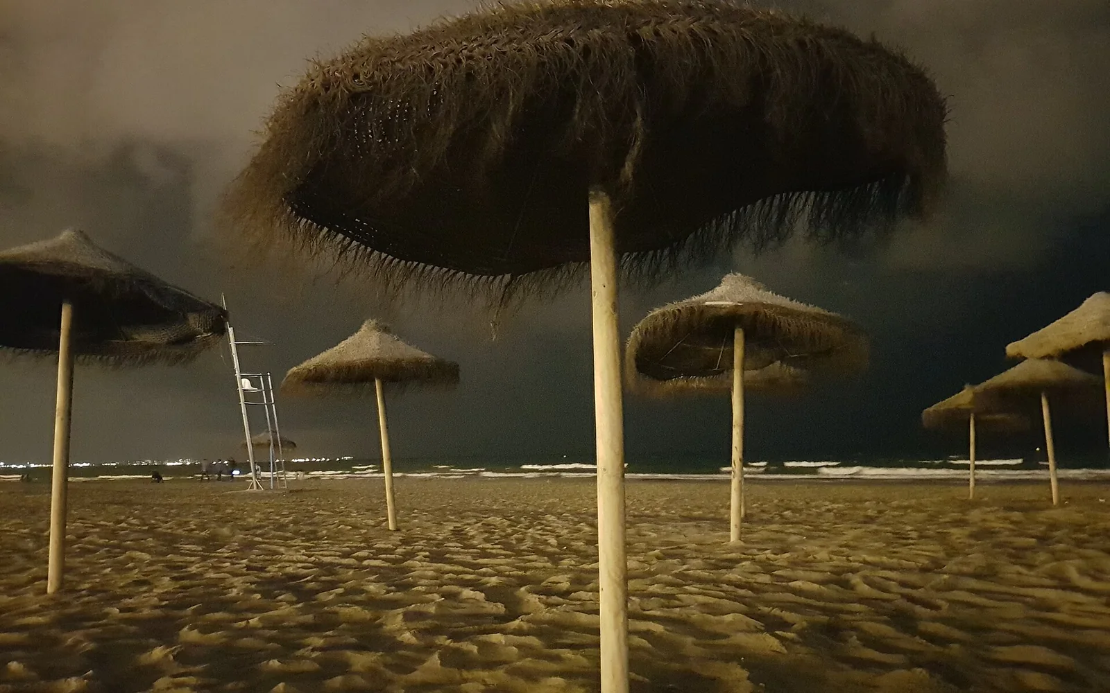 Malvarrosa beach and promenade in Valencia