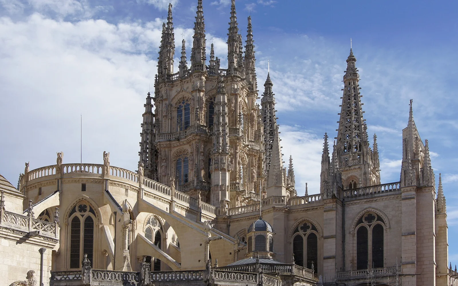 Gothic cathedral in the historic centre of Burgos