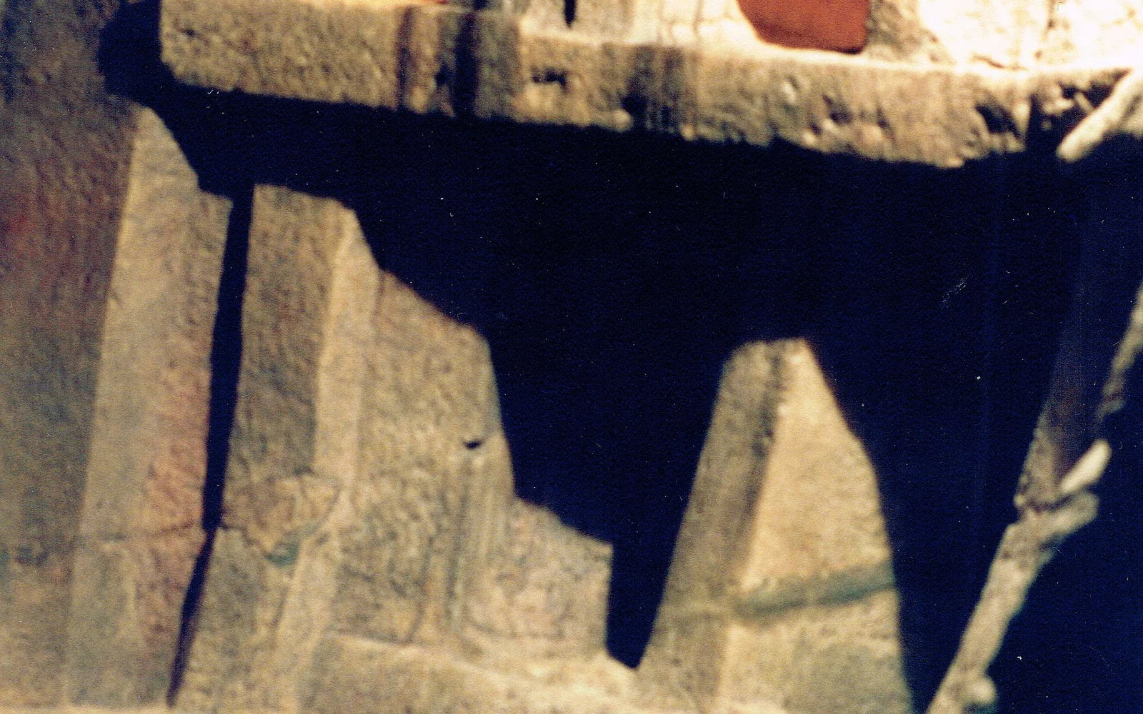 The carved Holy of Holies chamber in the Ħal Saflieni Hypogeum