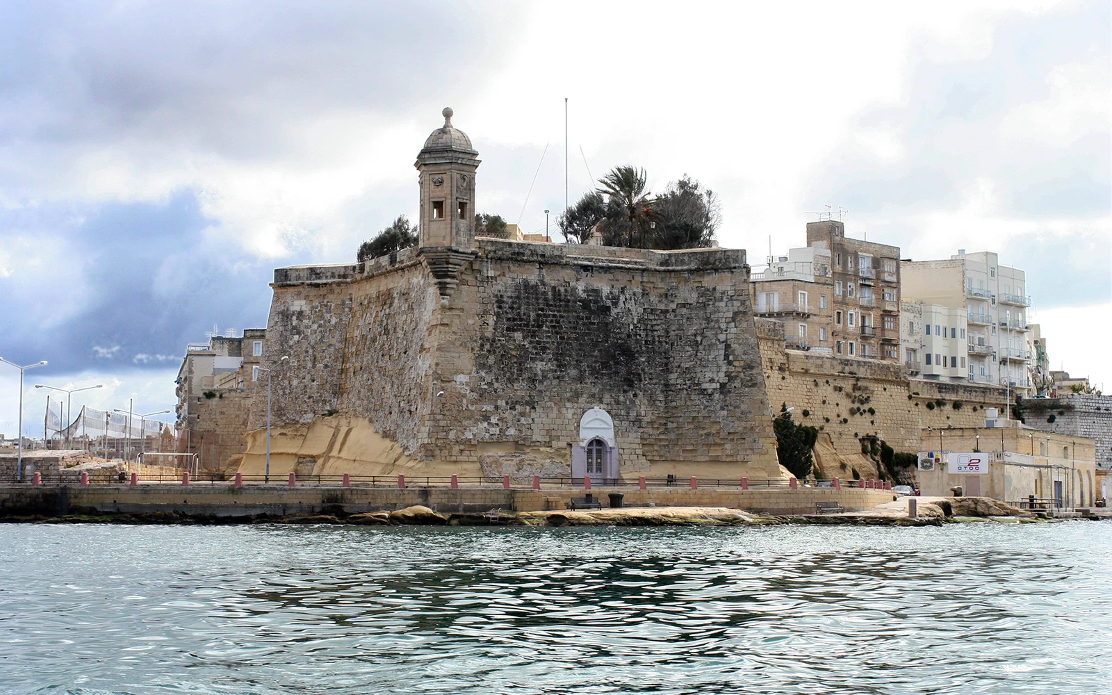 The Gardjola watchtower above Senglea’s waterfront